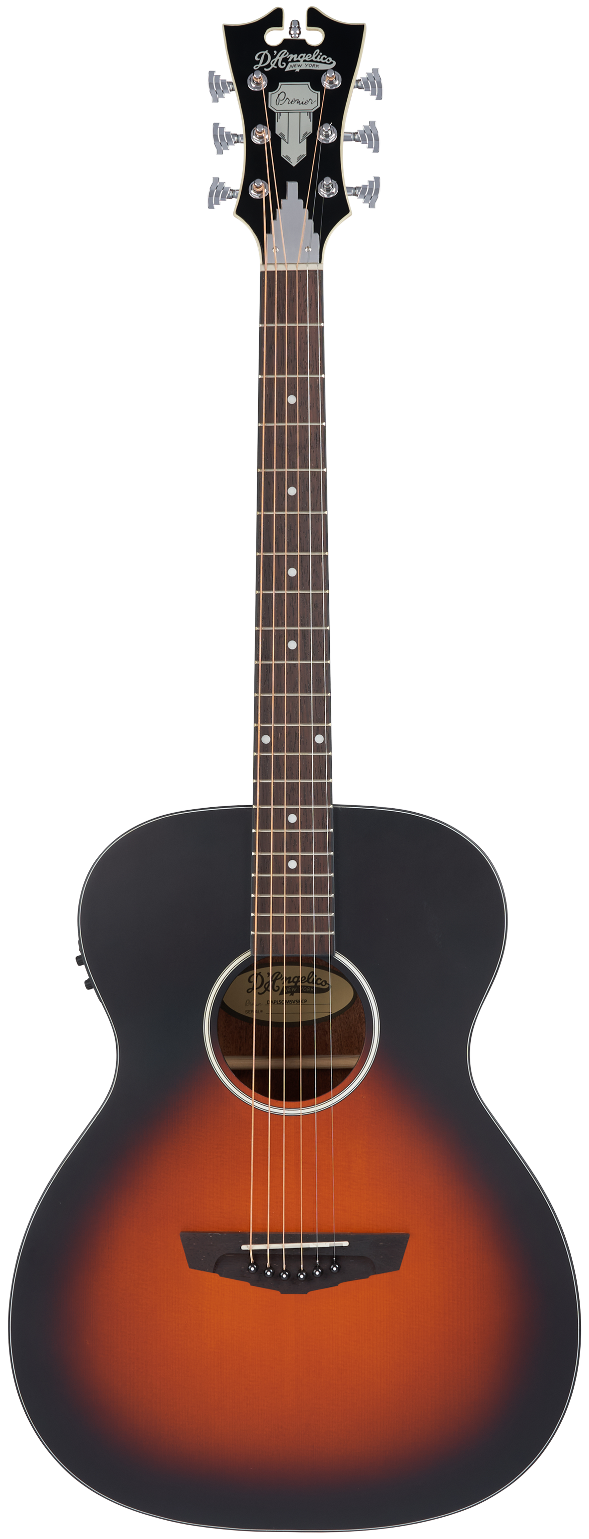 D'Angelico Premier Tammany LS Acoustic-Electric Guitar (Satin Vintage Sunburst)