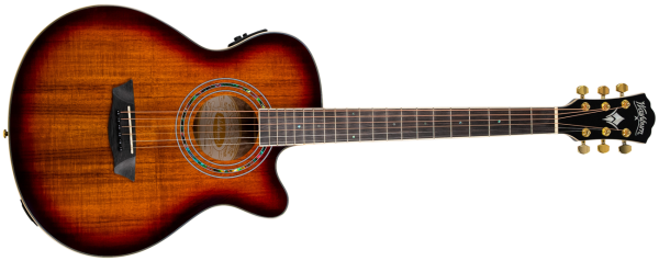 Washburn EA55G Festival Series Mini Jumbo Acoustic-Electric Guitar
