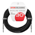 Gator Cableworks Backline Series 30' Straight-to-Straight Instrument Cable
