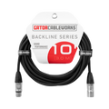 Gator Cableworks Backline Series 10' XLR Microphone Cable
