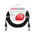 Gator Cableworks Backline Series 15' XLR Microphone Cable