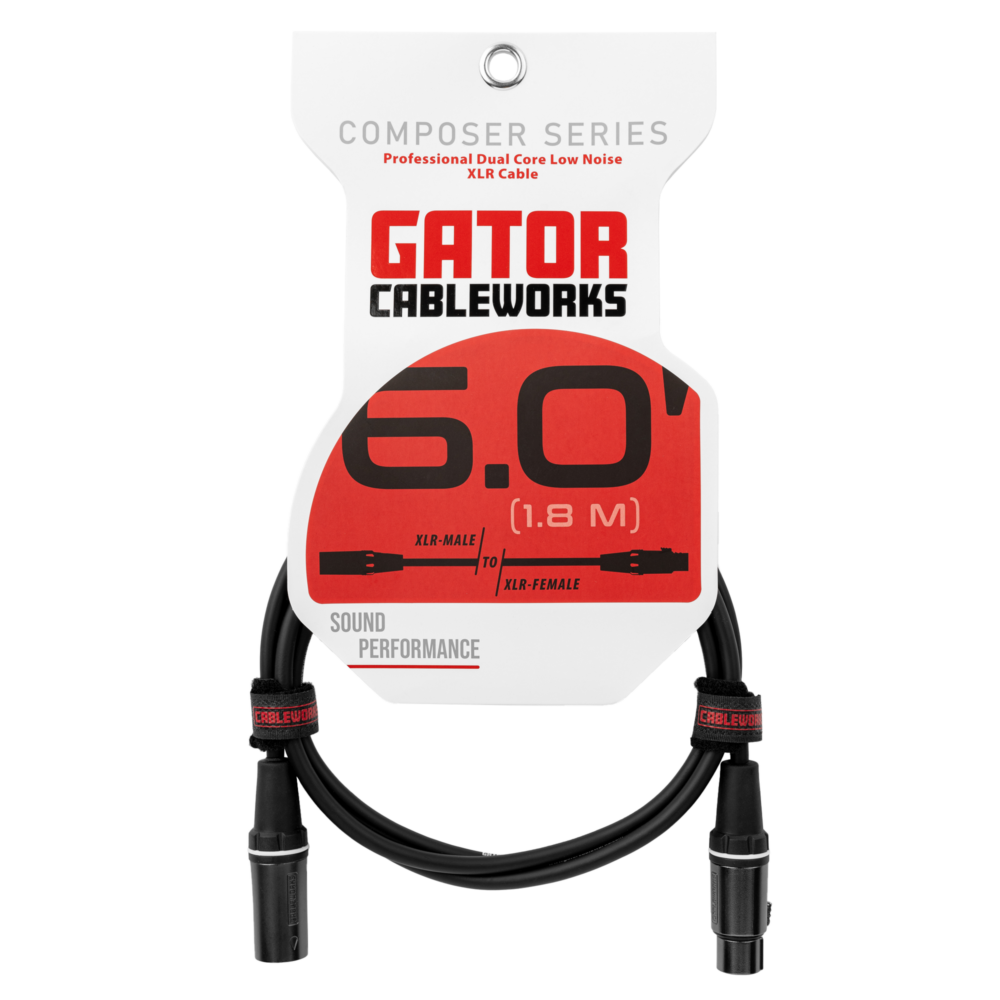 Gator Cableworks Composer Series 10' XLR Microphone Cable
