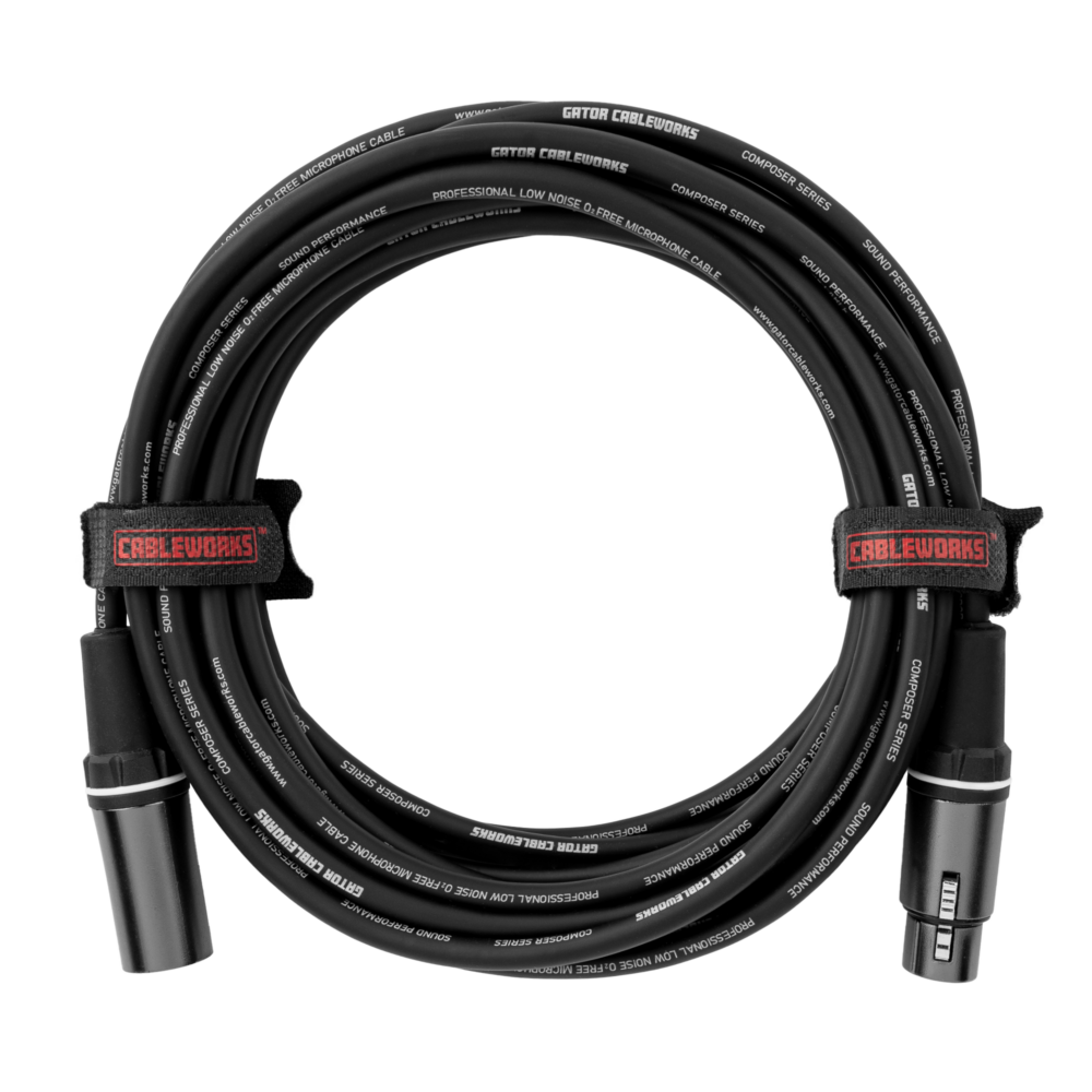 Gator Cableworks Composer Series 15' XLR Microphone Cable