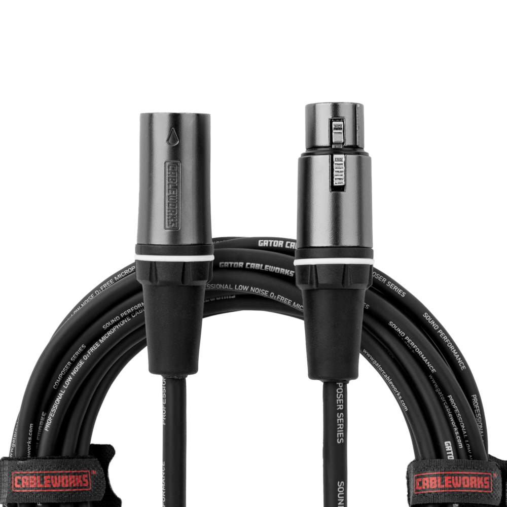 Gator Cableworks Composer Series 20' XLR Microphone Cable