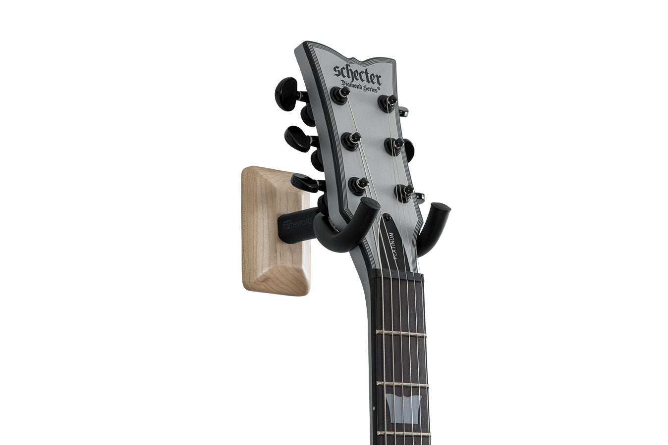 Gator Frameworks Wall Mounted Guitar Hanger - Maple