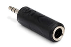 Hosa GMP-112 1/4 inch TRS Female to 3.5 mm TRS Male Headphone Adaptor