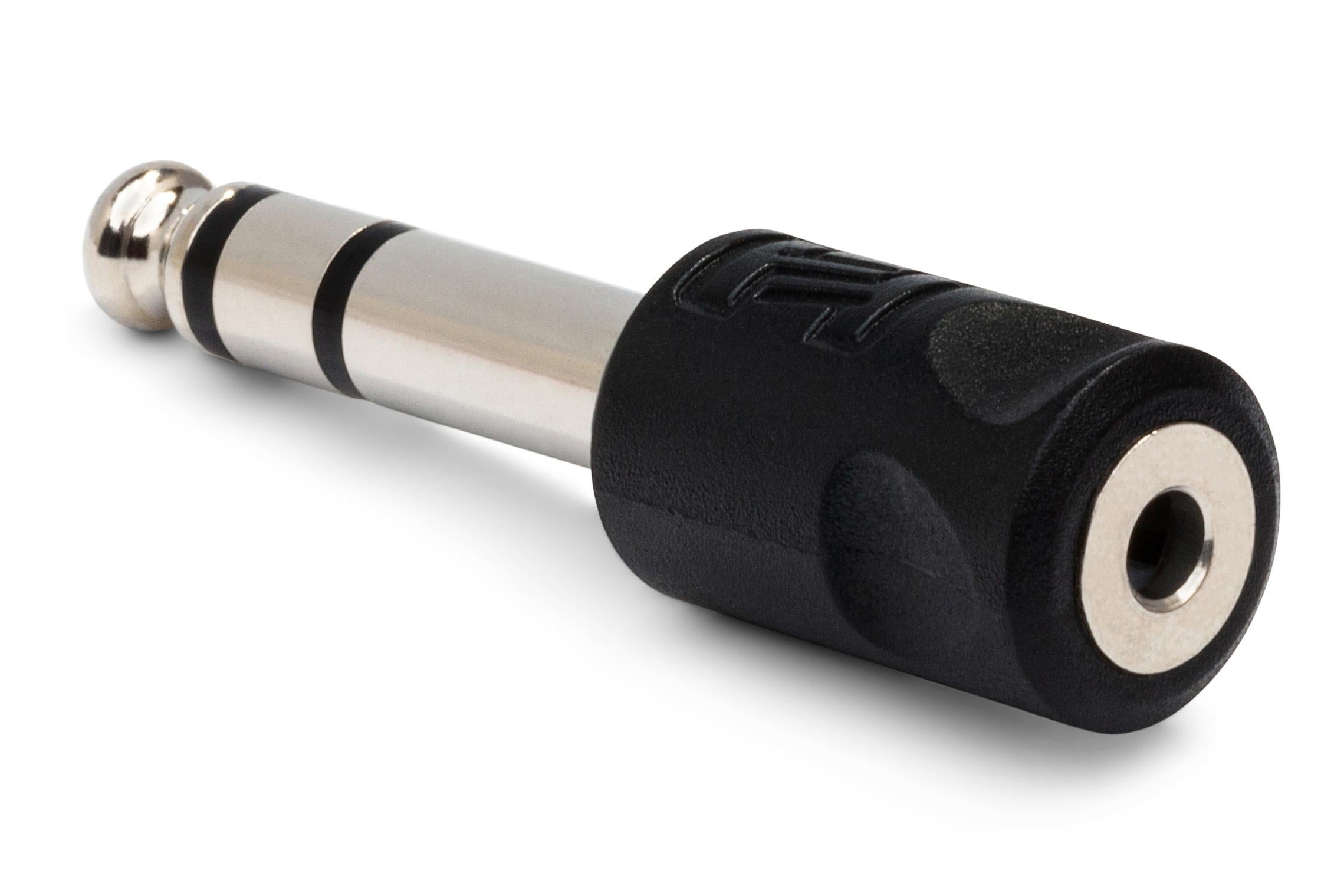 Hosa GPM-103 Adaptor, 3.5 mm TRS Female to 1/4 inch TRS Male