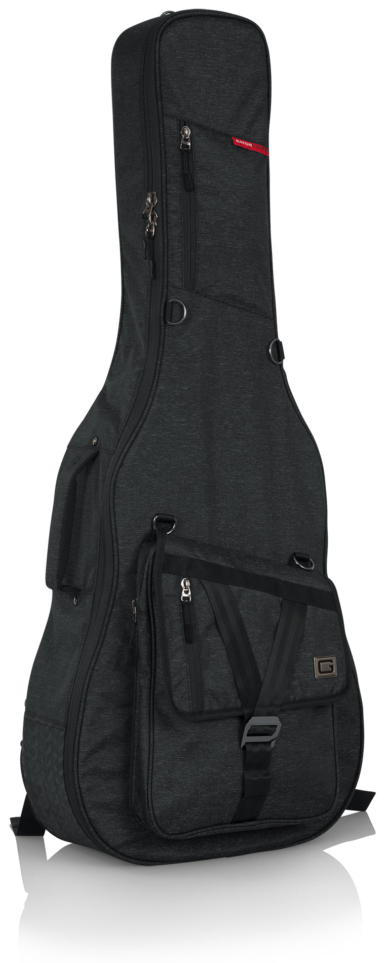 Gator Transit Series Acoustic Guitar Gig Bag - Charcoal Black