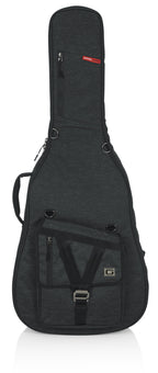 Gator Transit Series Jumbo Acoustic Guitar Gig Bag - Charcoal Black
