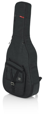 Gator Transit Series Jumbo Acoustic Guitar Gig Bag - Charcoal Black