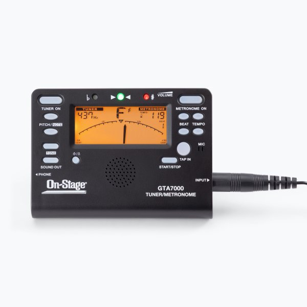 On-Stage GTA7000 Chromatic Tuner, Metronome & Tone Generator
