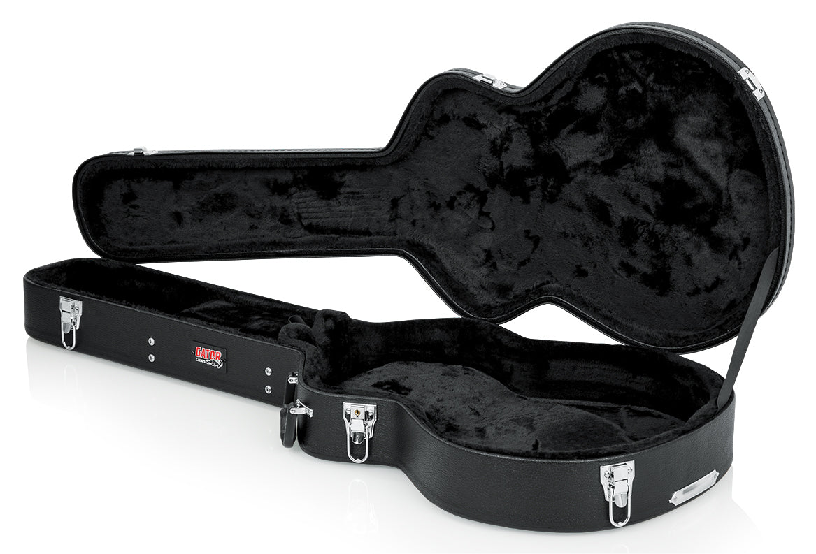 Gator GWE-335 Hardshell Wood Case for Semi-Hollow Guitars