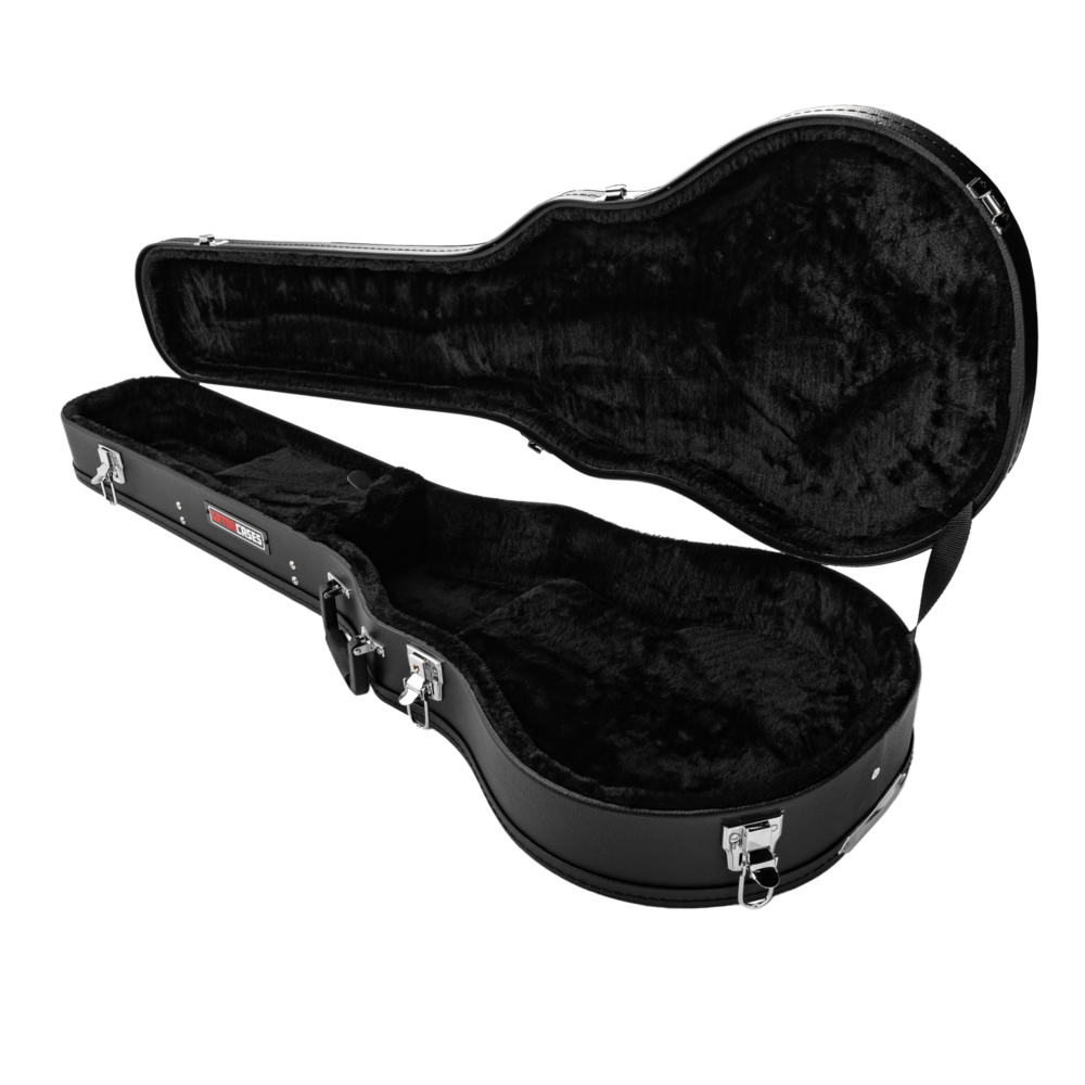 Gator GWE-LPS-BLK Hardshell Wood Case for Les Paul Style Guitars