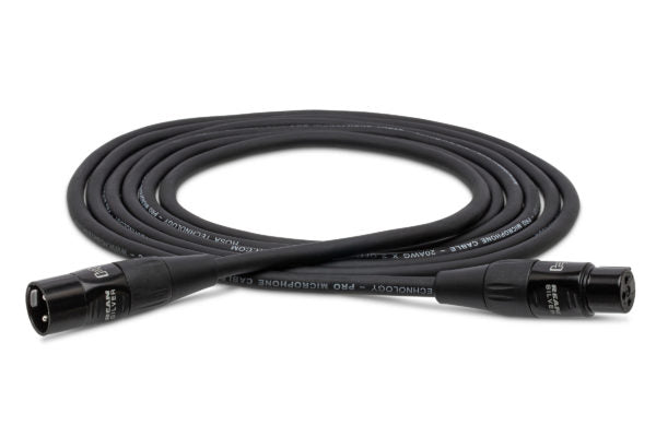 Hosa HMIC-005 Pro Microphone Cable, REAN XLR3F to XLR3M (5 ft)