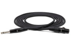 Hosa HMIC-010HZ Pro Microphone Cable, REAN XLR3F to 1/4 inch TS (10 ft)