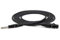 Hosa HMIC-025HZ Pro Microphone Cable, REAN XLR3F to 1/4 inch TS (25 ft)