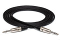 Hosa HSS-010 Pro Balanced Interconnect Cable, REAN 1/4 inch TRS to Same (10 ft)