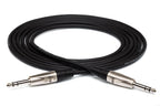 Hosa HSS-010 Pro Balanced Interconnect Cable, REAN 1/4 inch TRS to Same (10 ft)