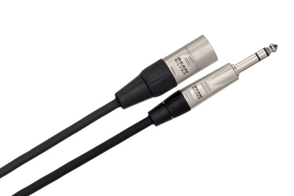 Hosa HSX-020 Pro Balanced Interconnect Cable (REAN 1/4 in TRS to XLR3M, 20 ft)
