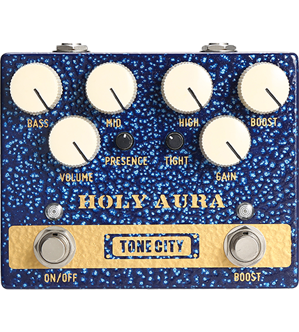 Tone City Holy Aura Distortion and Boost Pedal
