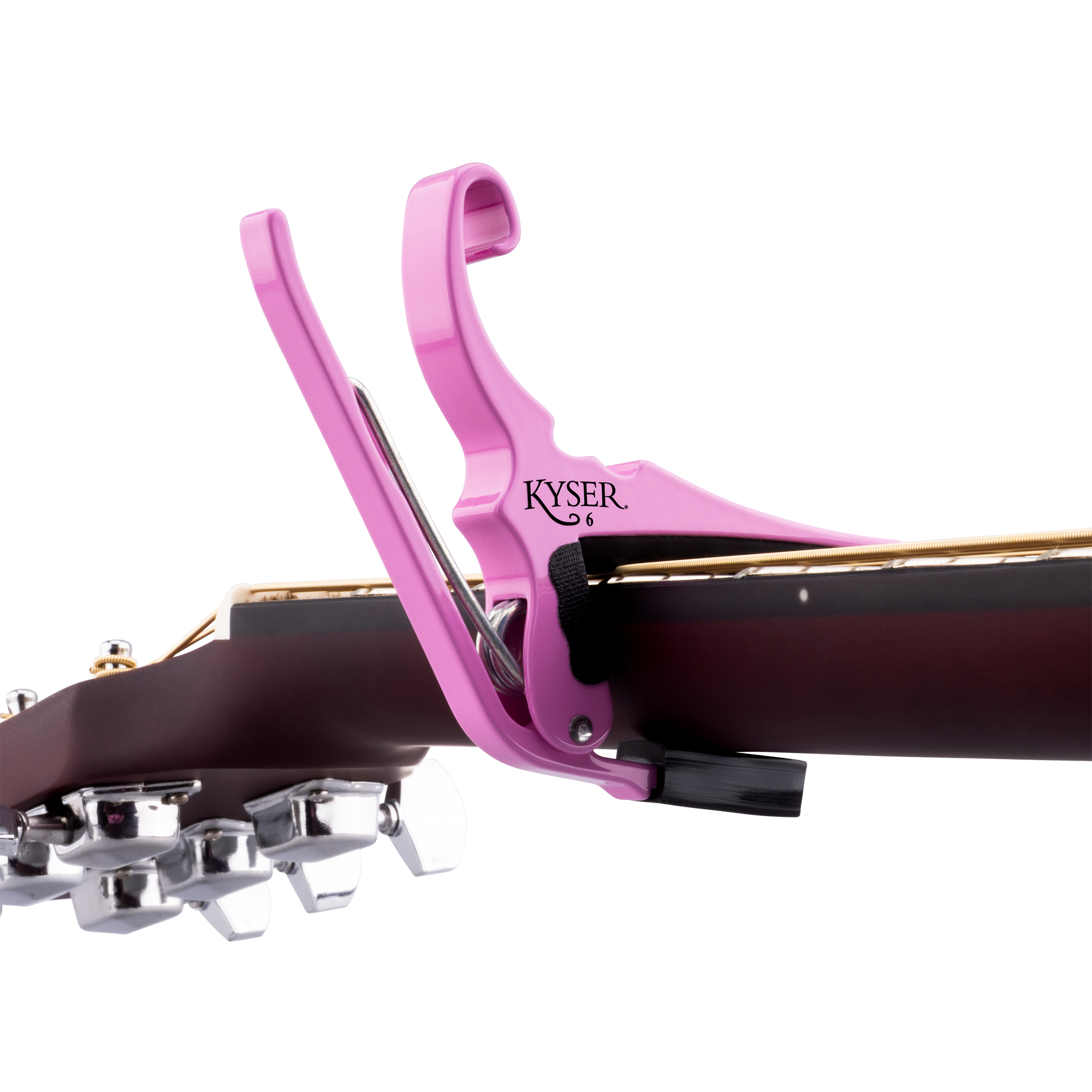 Kyser Quick-Change Acoustic Guitar Capo Pink Revival