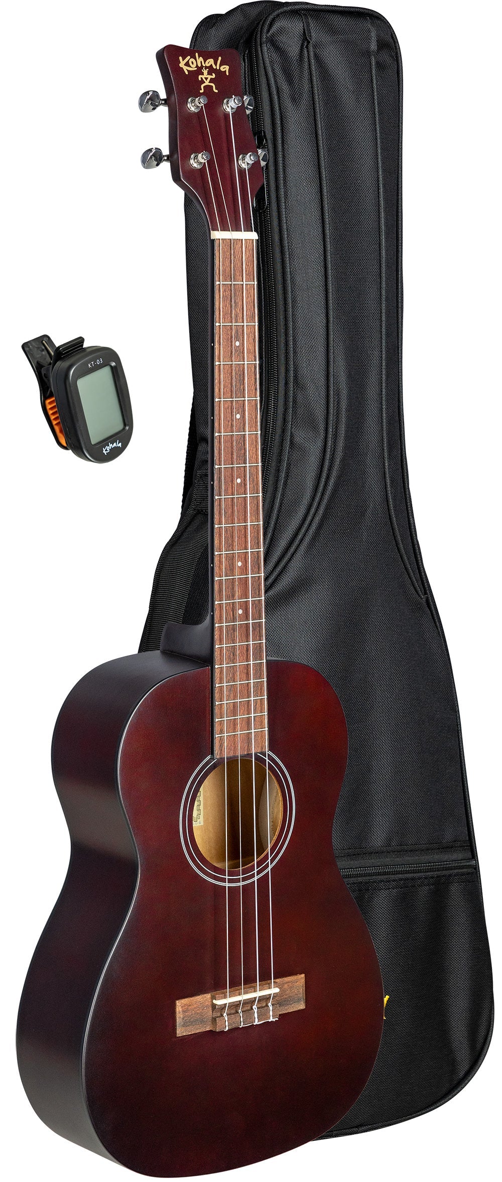 Kohala KPP-B Kine'o Baritone Ukulele Player Pack