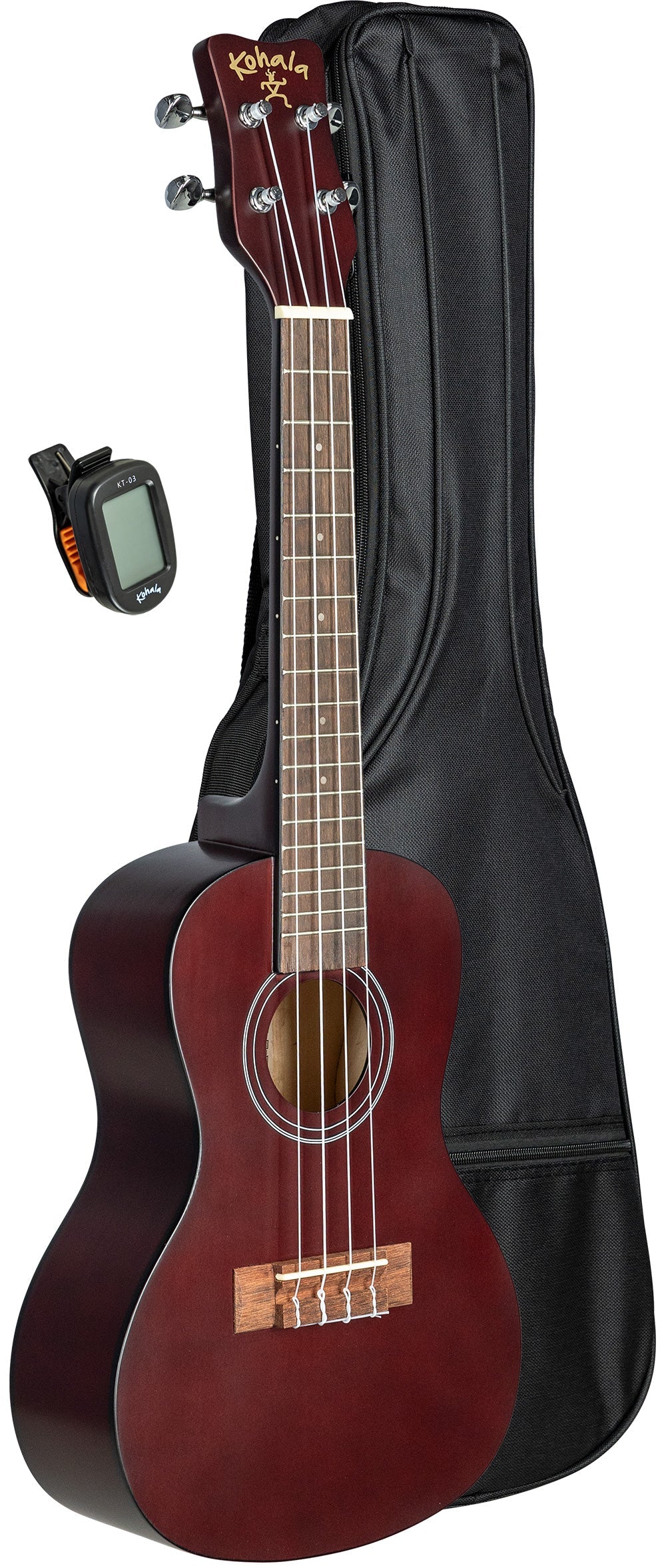 Kohala KPP-C Kine'o Concert Ukulele Player Pack
