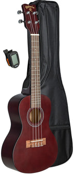Kohala KPP-C Kine'o Concert Ukulele Player Pack