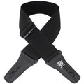Lock-It Straps Poly Pro 3-Inch Locking Guitar Strap, Black