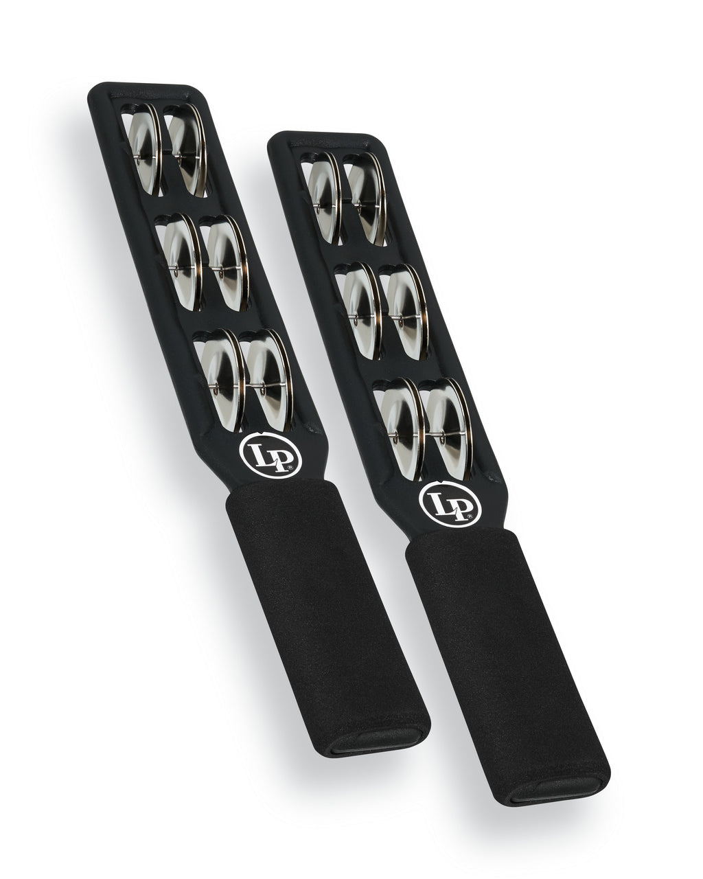 Latin Percussion LP180 Jingle Sticks - Black with Steel Jingles