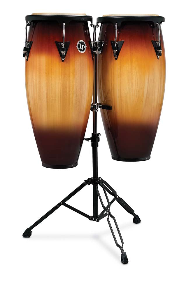 Latin Percussion LP Aspire 10-inch and 11-inch Conga Set with Stand