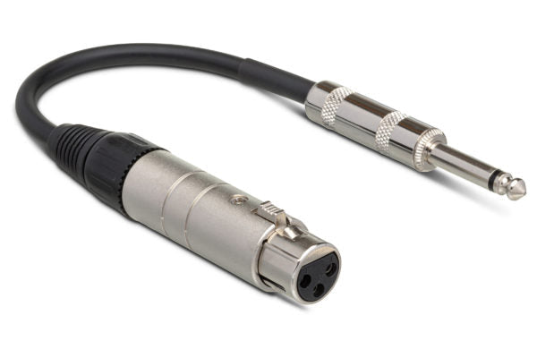 Hosa MIT-176 Impedance Transformer (XLR3F to 1/4 in TS)