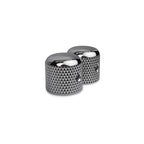 Allparts Gotoh Metal Dome Knobs, Chrome (Set of 2)