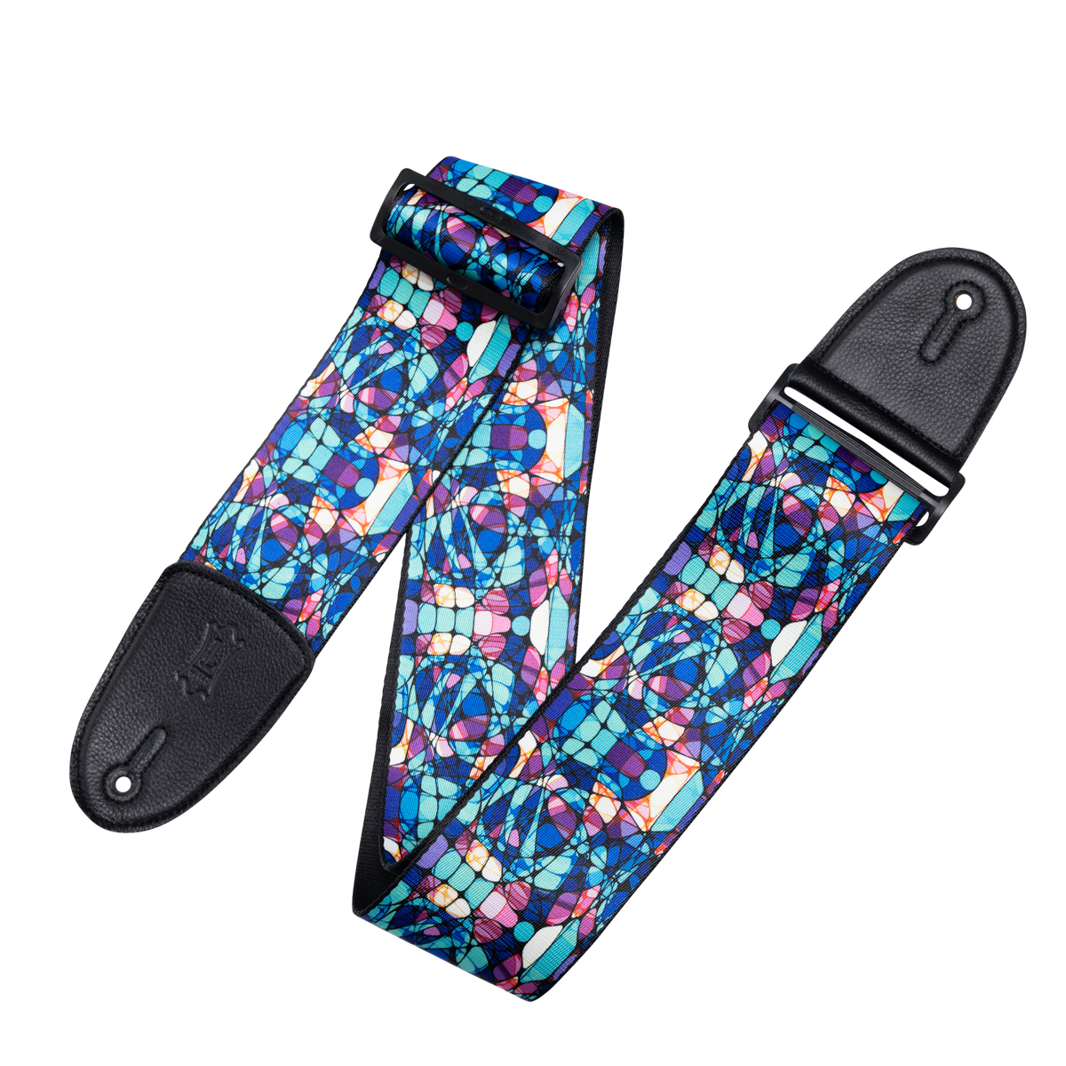 Levy's Stained Glass Series MP3SG-001 Guitar Strap - Blue Mirage