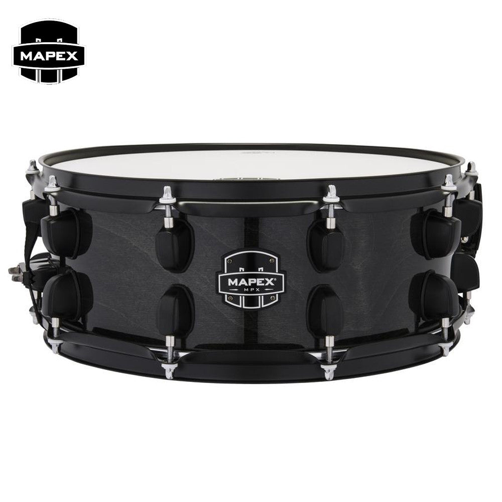 Mapex MPX Maple 14x5.5 Snare Drum - Transparent Midnight Black
