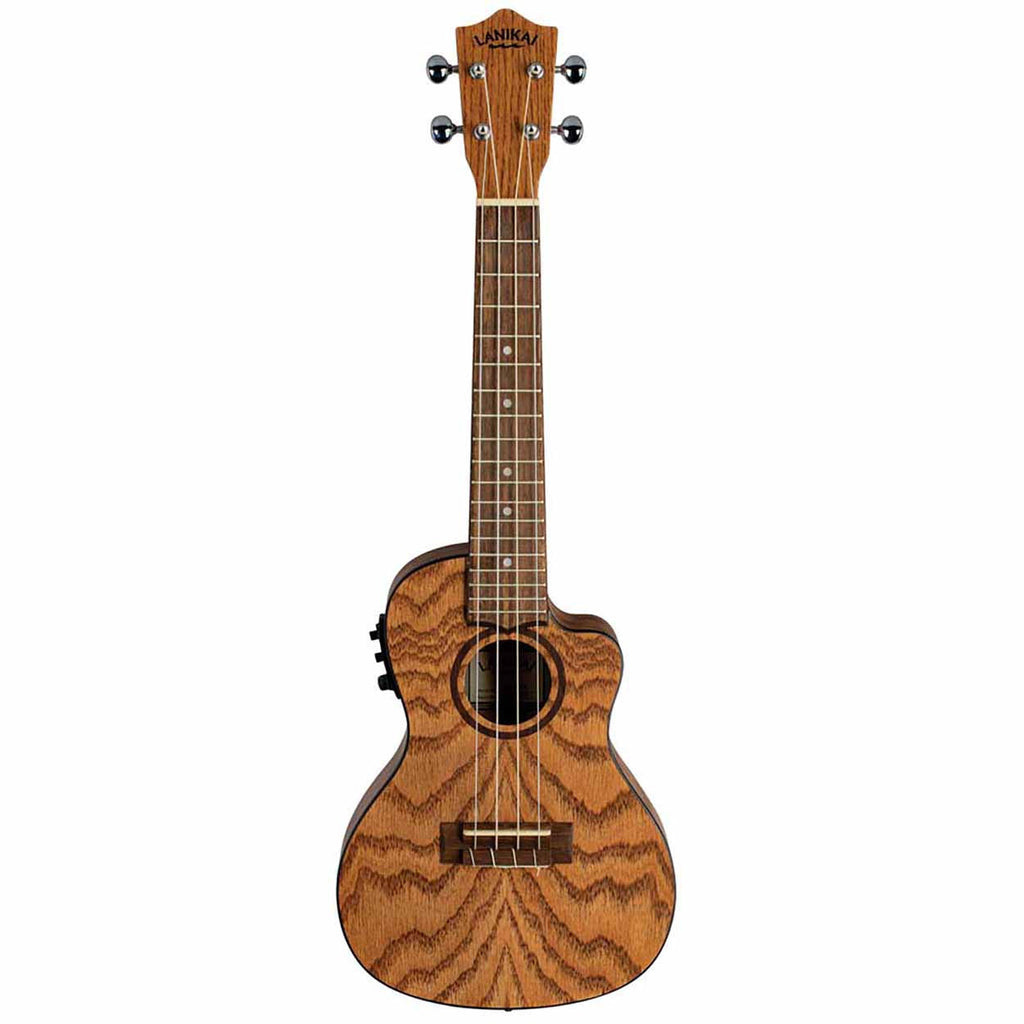 Lanikai OA-CEC Oak Acoustic-Electric Concert Ukulele
