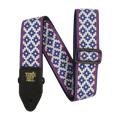 Ernie Ball Blue Crux Classic Jacquard Guitar Strap