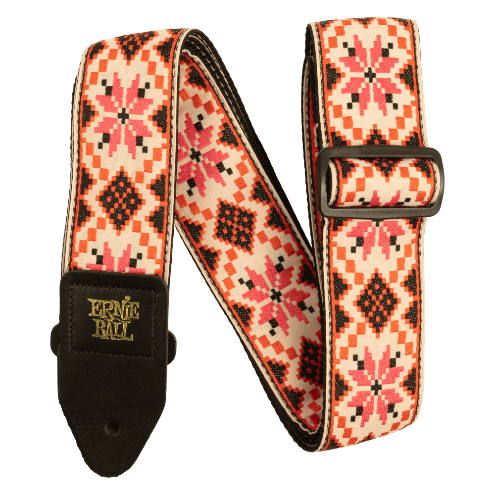 Ernie Ball Cinnamon Needlepoint Classic Jacquard Guitar Strap