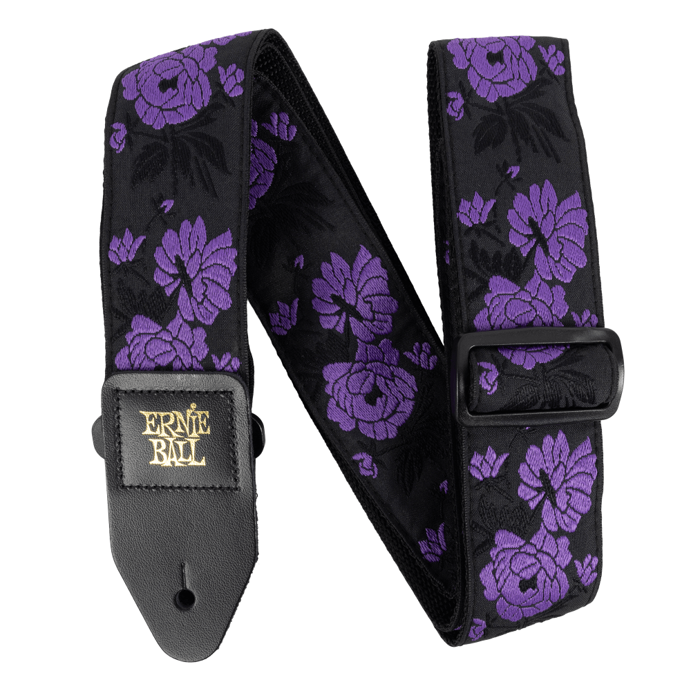 Ernie Ball Lavender Rose Classic Jacquard Guitar Strap