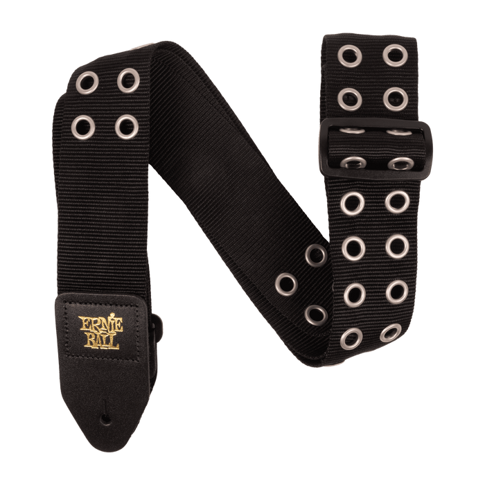 Ernie Ball Hole Lotta Metal Premium Guitar Strap - Silver
