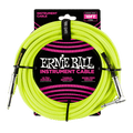 Ernie Ball Braided Instrument Cable Straight/Angle 10ft Neon Yellow