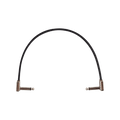 Ernie Ball Flat Ribbon Patch Cable 12in Black