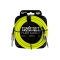 Ernie Ball Flex Instrument Cable Straight/Straight 20ft Green