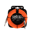 Ernie Ball Flex Instrument Cable Straight/Straight 20ft Orange