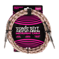 Ernie Ball Braided Instrument Cable Straight/Straight 10ft Emerald Argyle