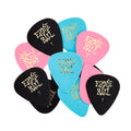 Ernie Ball Cellulose Guitar Picks - Thin, Assorted Colors (12-Pack)