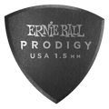 Ernie Ball Prodigy Large Shield Guitar Picks 1.5mm Black (6-Pack)
