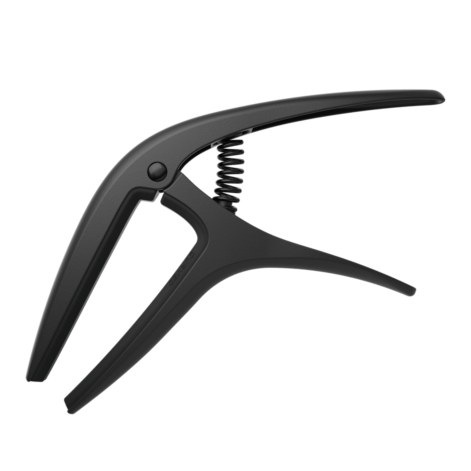 Ernie Ball Axis Dual Radius Capo, Black Satin