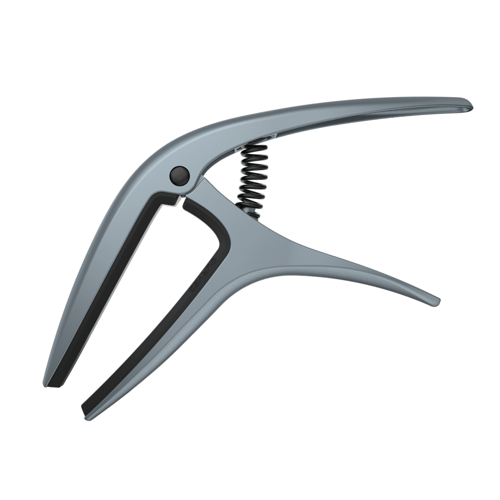 Ernie Ball Axis Dual Radius Capo, Blue Steel