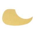 Allparts Thin Acoustic Pickguard with Adhesive Backing - Clear